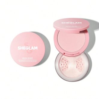 پودر فیکس دو طبقه صورتی شیگلم sheglam